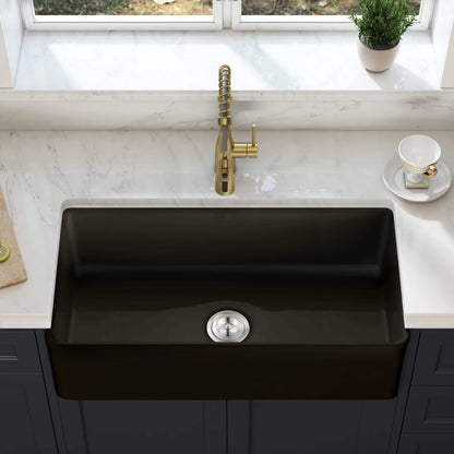 Nova 36" Fireclay Single Bowl Kitchen Farmhouse Sink