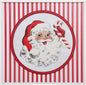 Santa's Sweet Shoppe Collection - 24" x 24" Candy Cane Santa Wall Decor