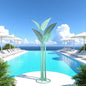 Metal Palm Tree Stand - Decorative Palmetto Backdrop Props