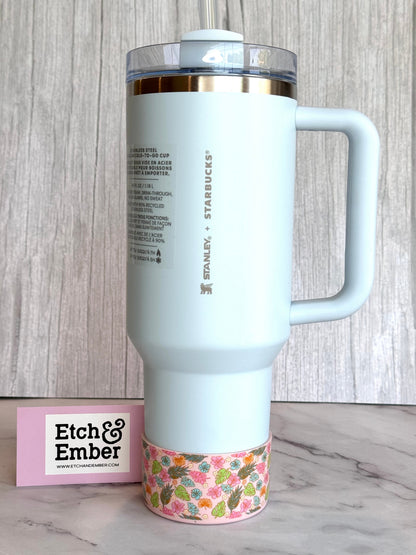 TROPICAL RETREAT Tumbler Boot -fits 20-40oz