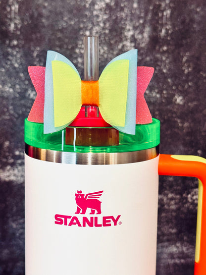 Neon Tumbler Bow