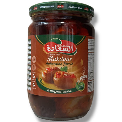 Alsaadah makdous 660g