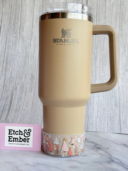 Neutral Christmas Tumbler Boot -fits 20-40oz New!