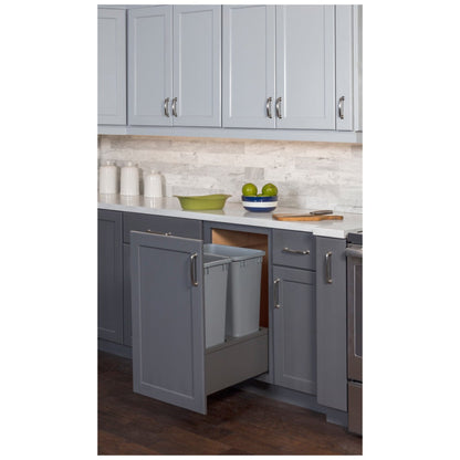 Metal Drawer Box Soft-close Trashcan Pullout
