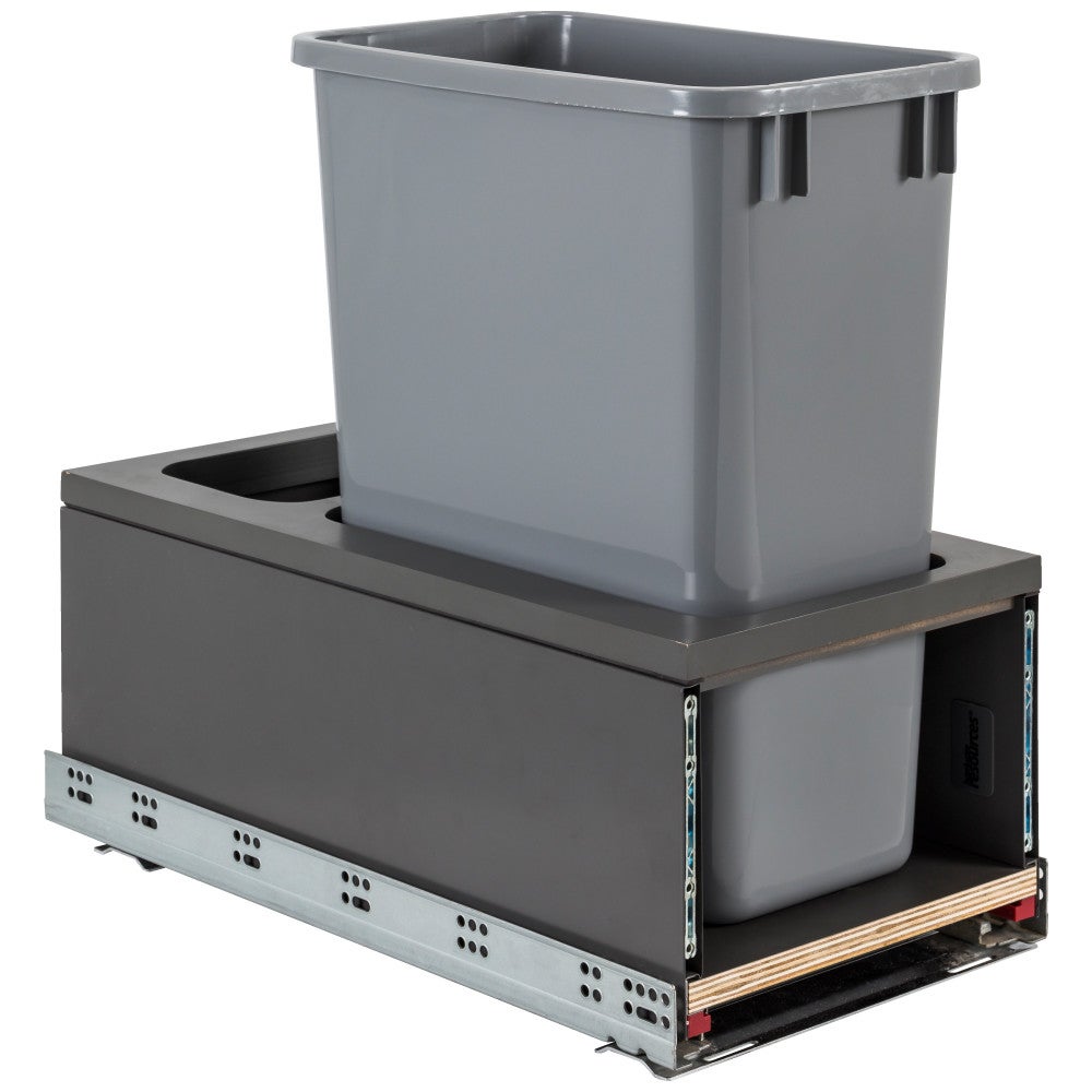Metal Drawer Box Soft-close Trashcan Pullout