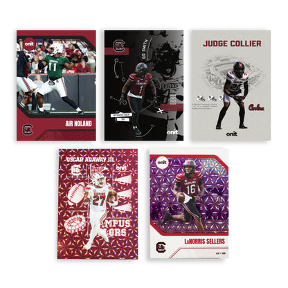 University of South Carolina Football 2025 Trading Cards - Platinum Box (Guaranteed Autograph)