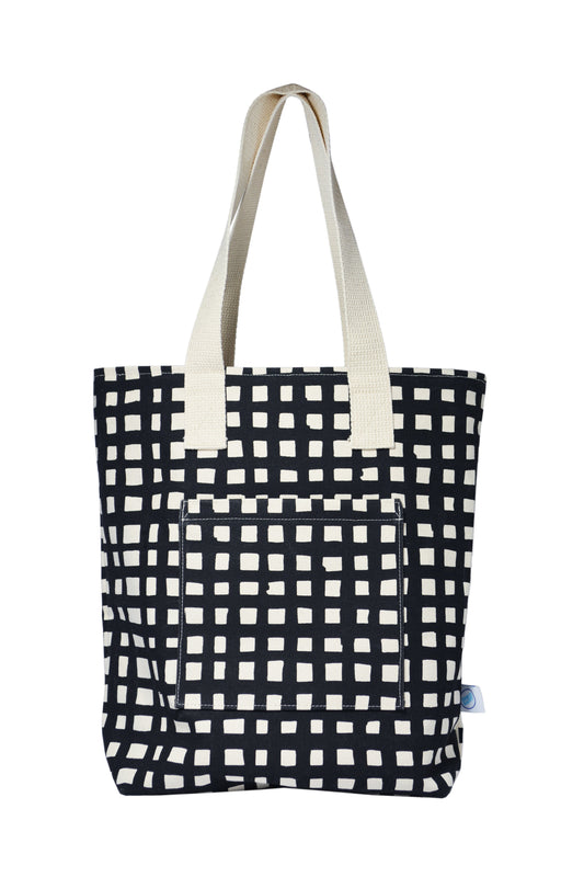 Grid Carry All Tote