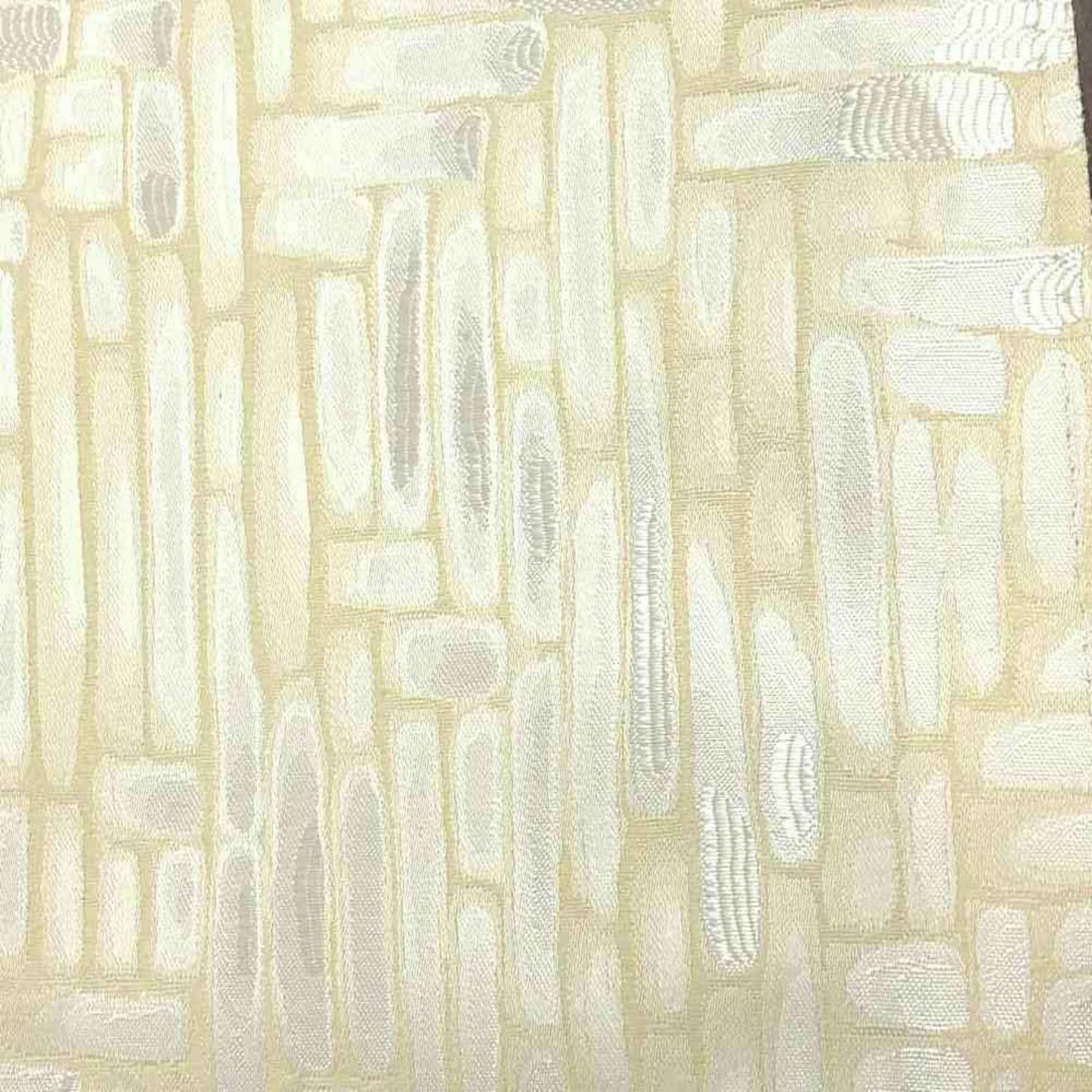 Ivory Catch Jacquard - Custom Tablecloths