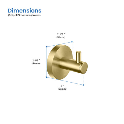 Halo Bathroom Towel & Robe Hook