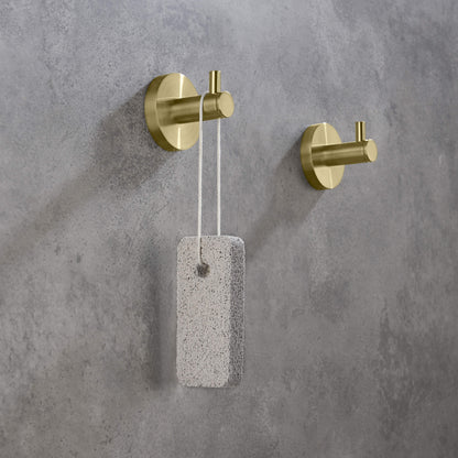Halo Bathroom Towel & Robe Hook 3 Count