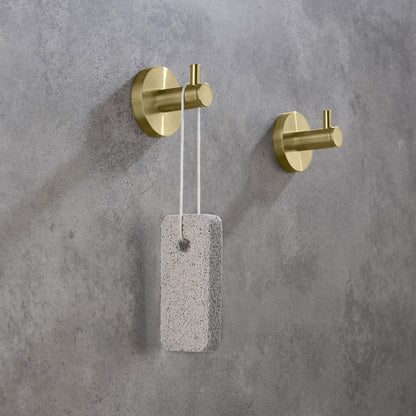 Halo Bathroom Towel & Robe Hook 2 Count