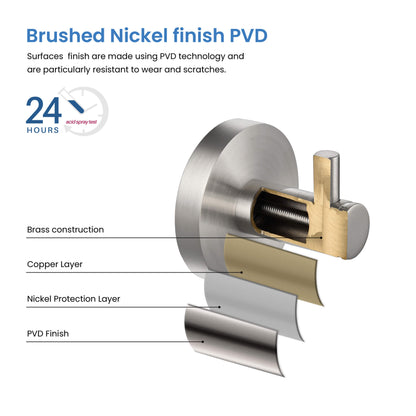 Halo Bathroom Towel & Robe Hook