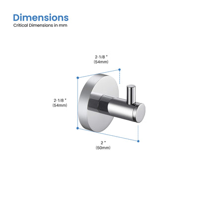 Halo Bathroom Towel & Robe Hook