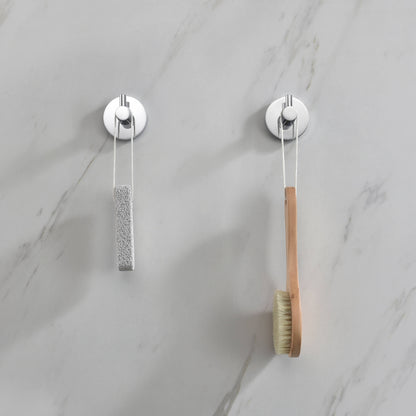 Halo Bathroom Towel & Robe Hook 3 Count