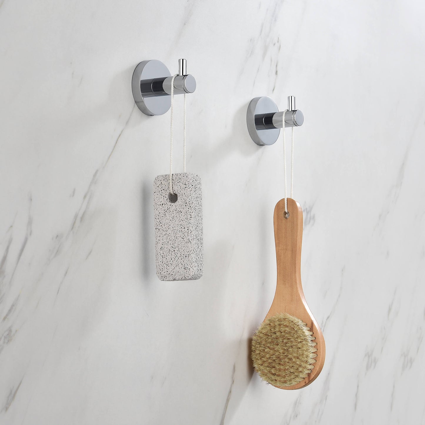 Halo Bathroom Towel & Robe Hook 2 Count