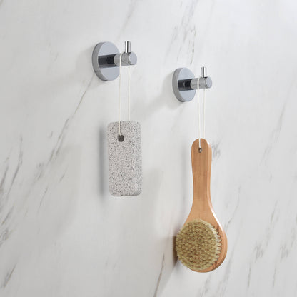 Halo Bathroom Towel & Robe Hook 2 Count
