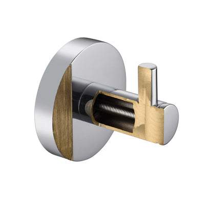 Halo Bathroom Towel & Robe Hook 3 Count