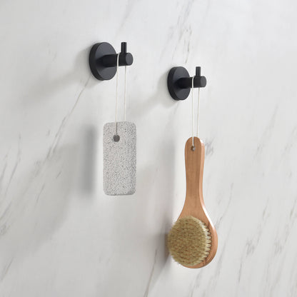 Halo Bathroom Towel & Robe Hook 2 Count