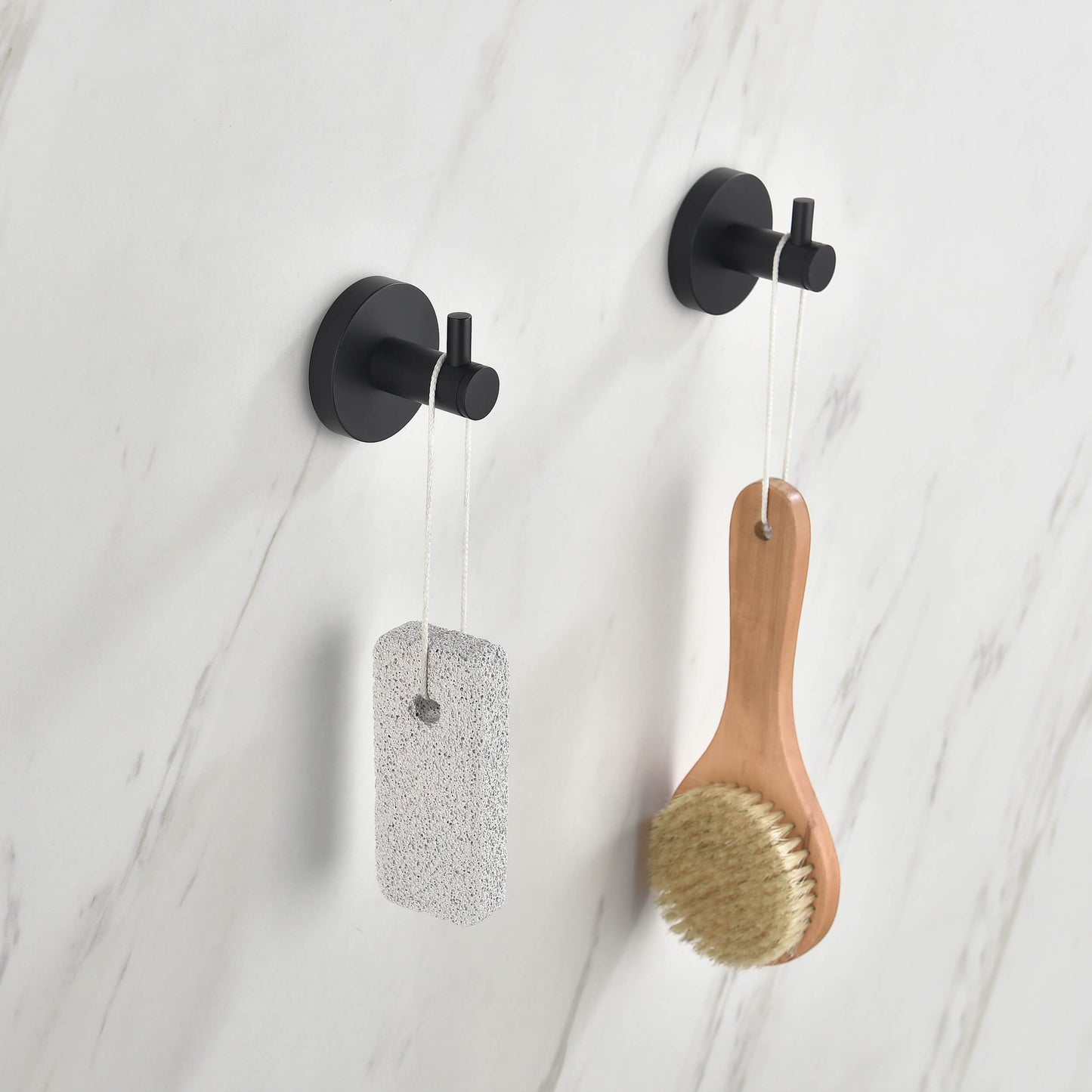 Halo Bathroom Towel & Robe Hook 2 Count