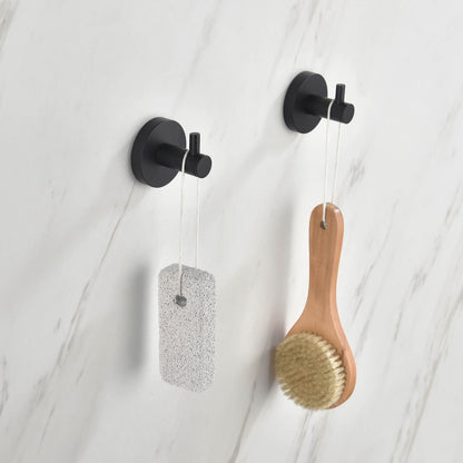 Halo Bathroom Towel & Robe Hook 2 Count