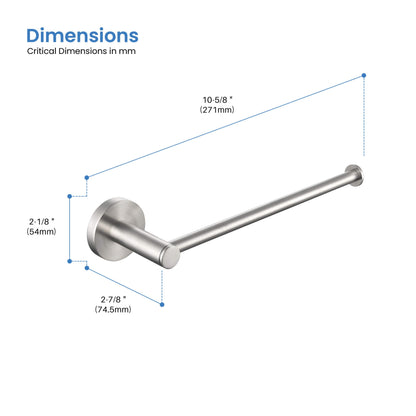 Halo 10 inch Bathroom Towel Bar