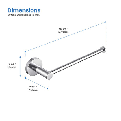 Halo 10 inch Bathroom Towel Bar