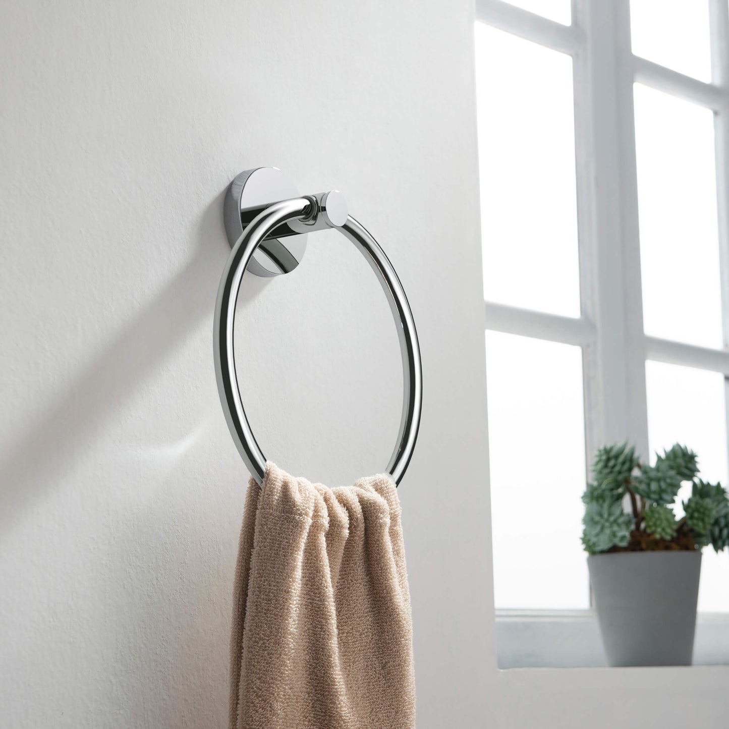 Halo Bathroom Towel Ring