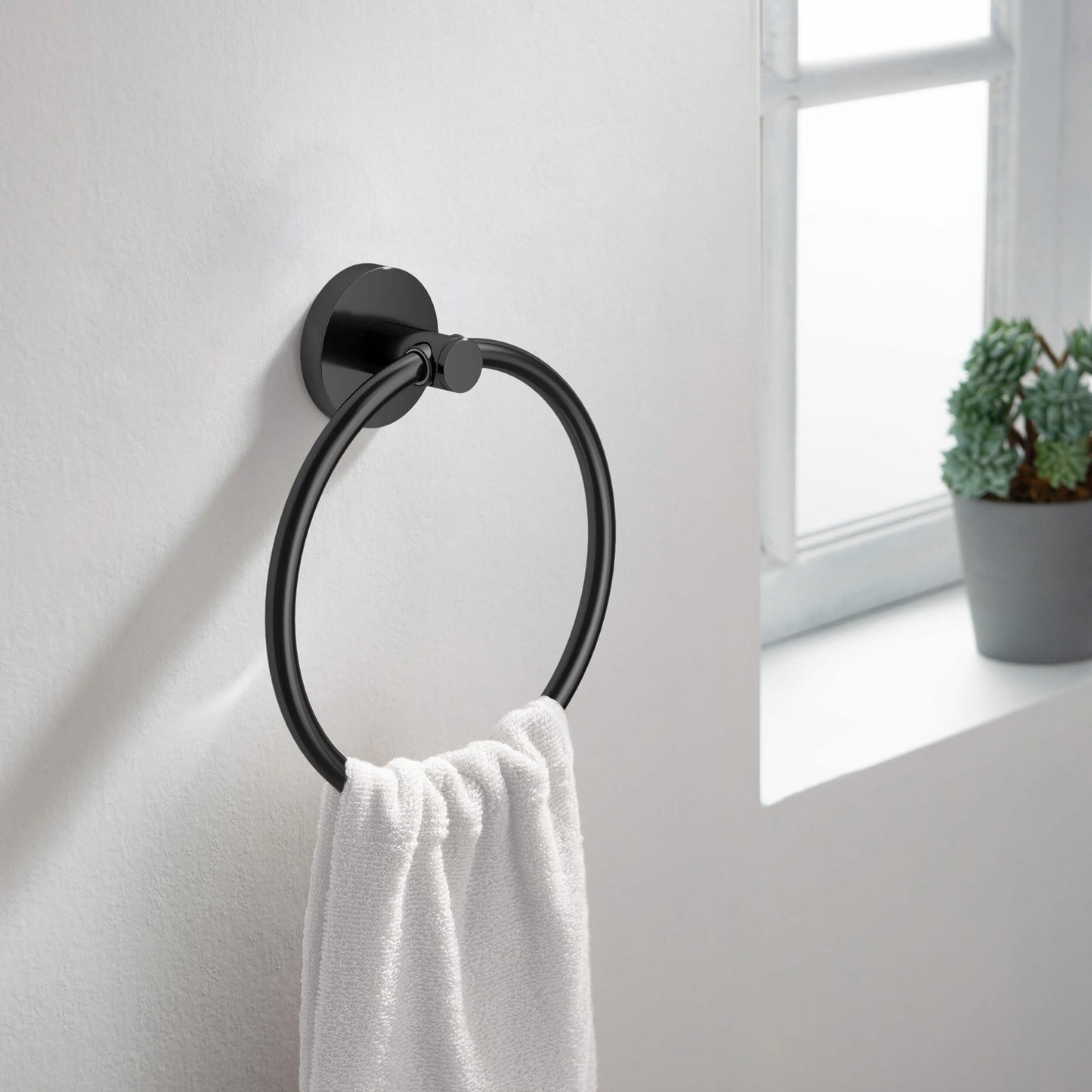 Halo Bathroom Towel Ring