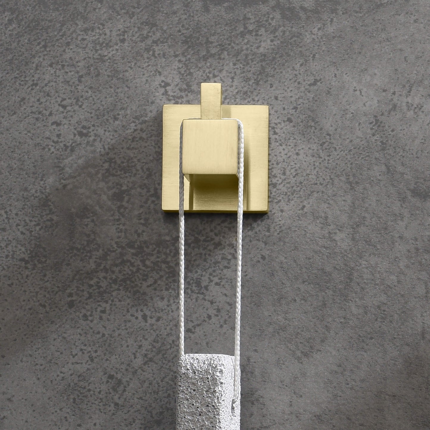 Quadra Bathroom Towel & Robe Hook 3 Count
