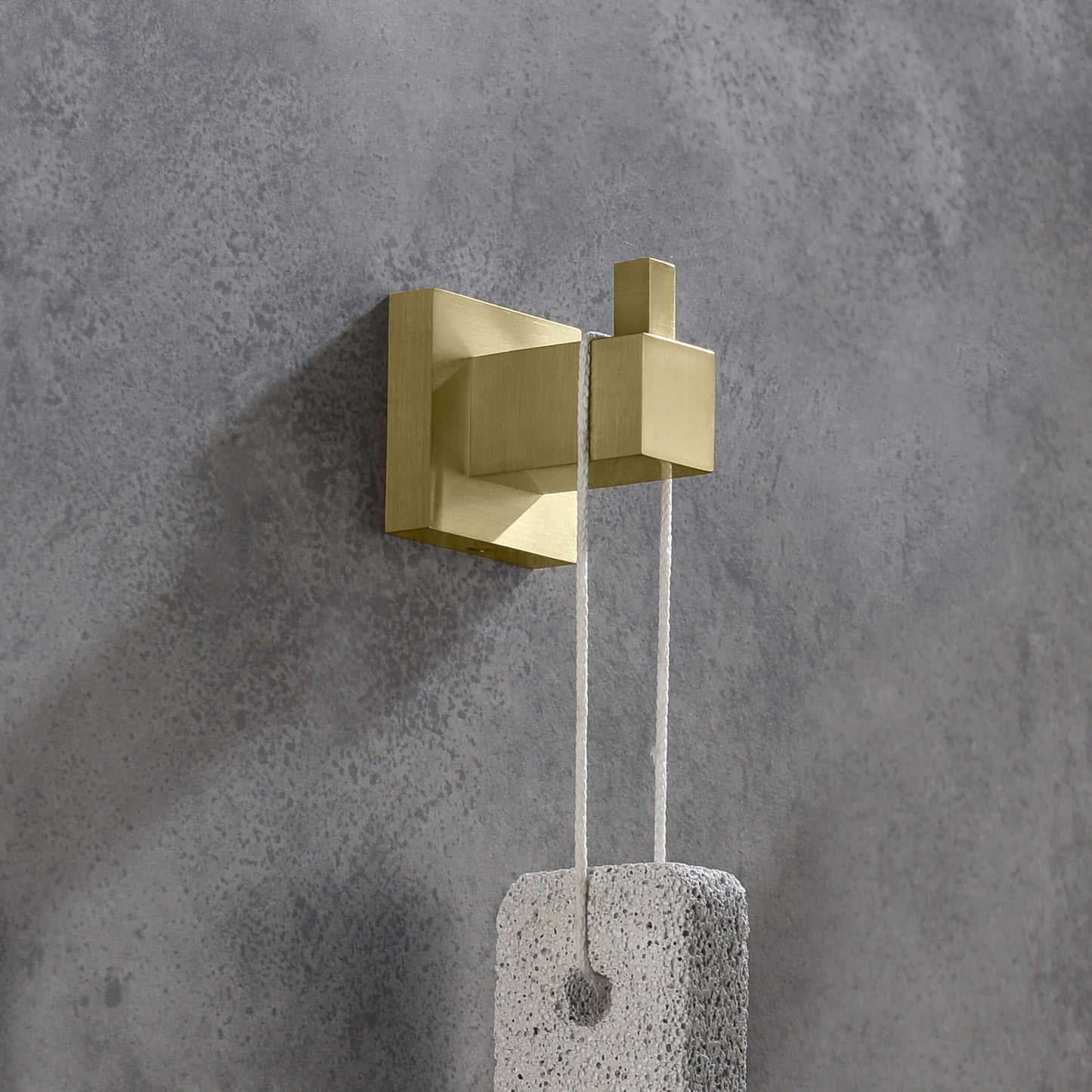 Quadra Bathroom Towel & Robe Hook