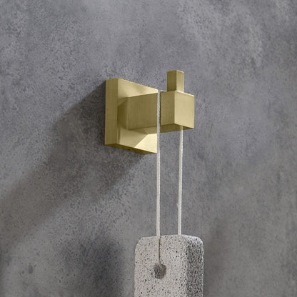 Quadra Bathroom Towel & Robe Hook