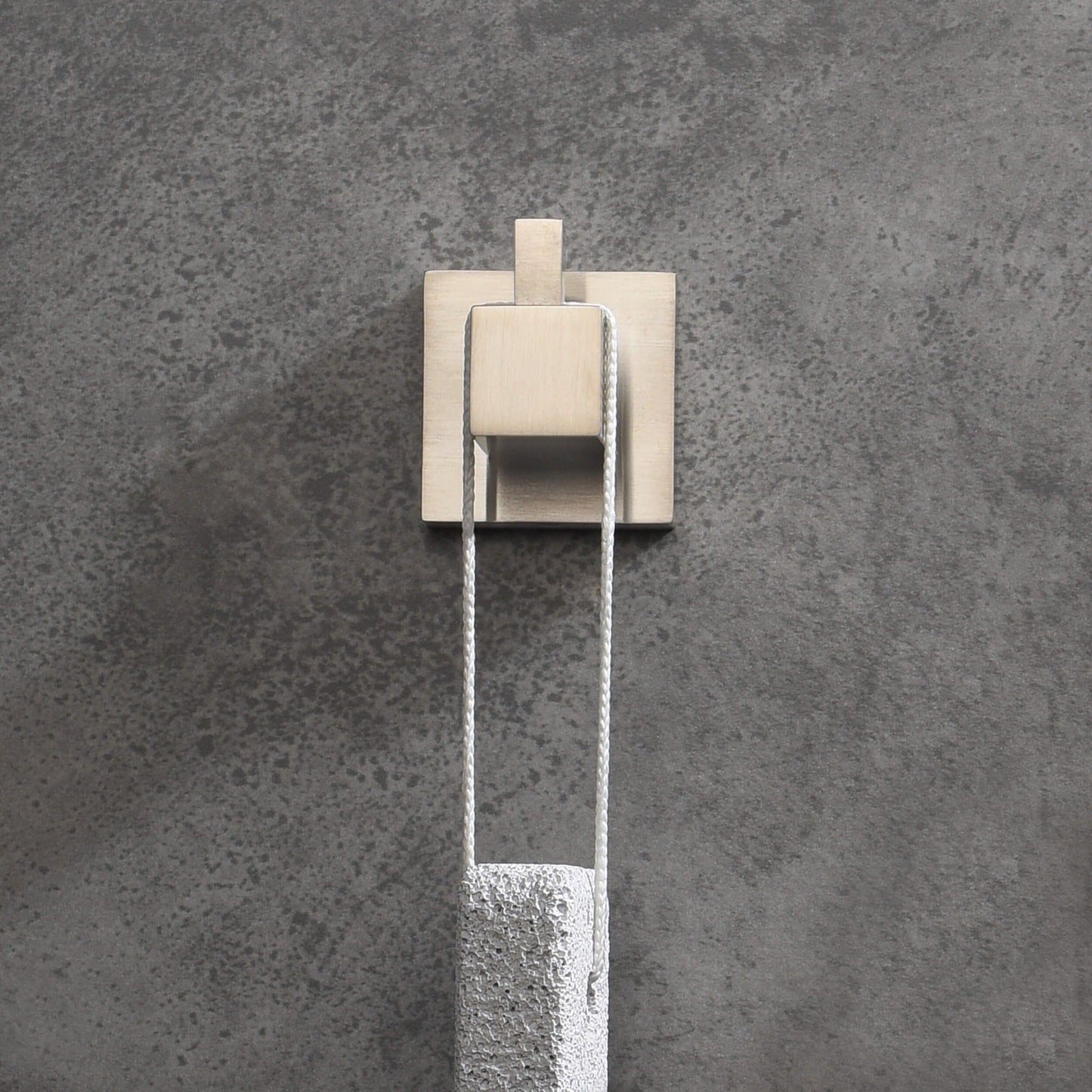 Quadra Bathroom Towel & Robe Hook 3 Count