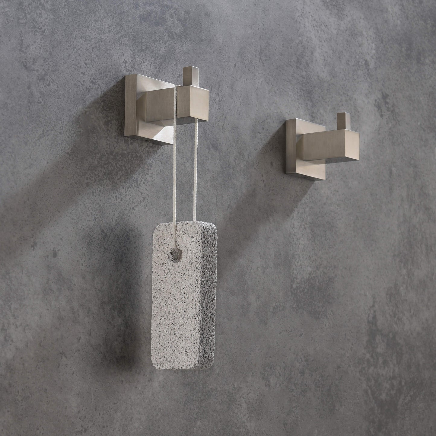 Quadra Bathroom Towel & Robe Hook