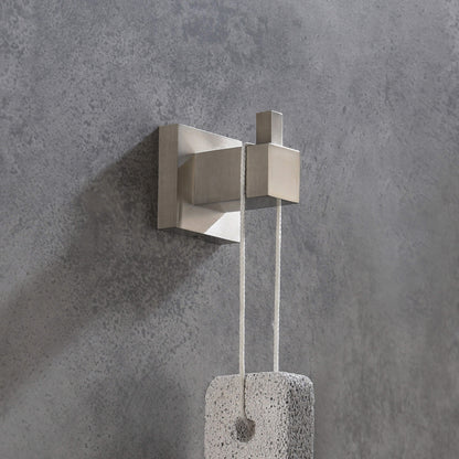 Quadra Bathroom Towel & Robe Hook