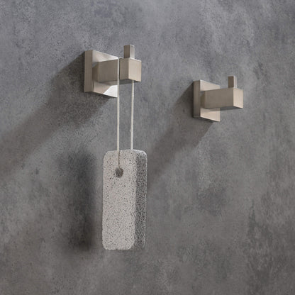 Quadra Bathroom Towel & Robe Hook 3 Count