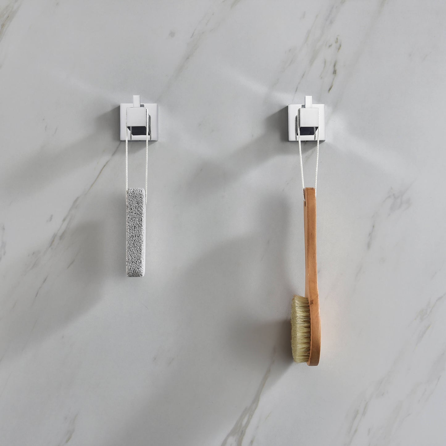 Quadra Bathroom Towel & Robe Hook
