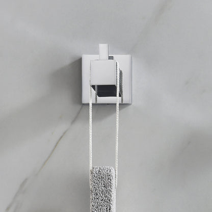 Quadra Bathroom Towel & Robe Hook 2 Count