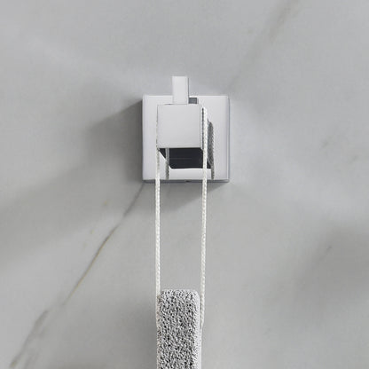 Quadra Bathroom Towel & Robe Hook 3 Count