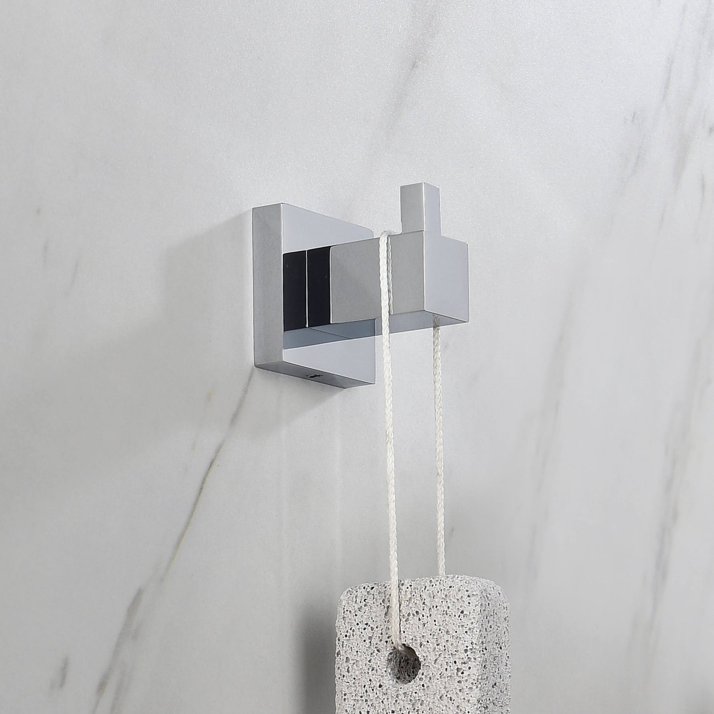 Quadra Bathroom Towel & Robe Hook