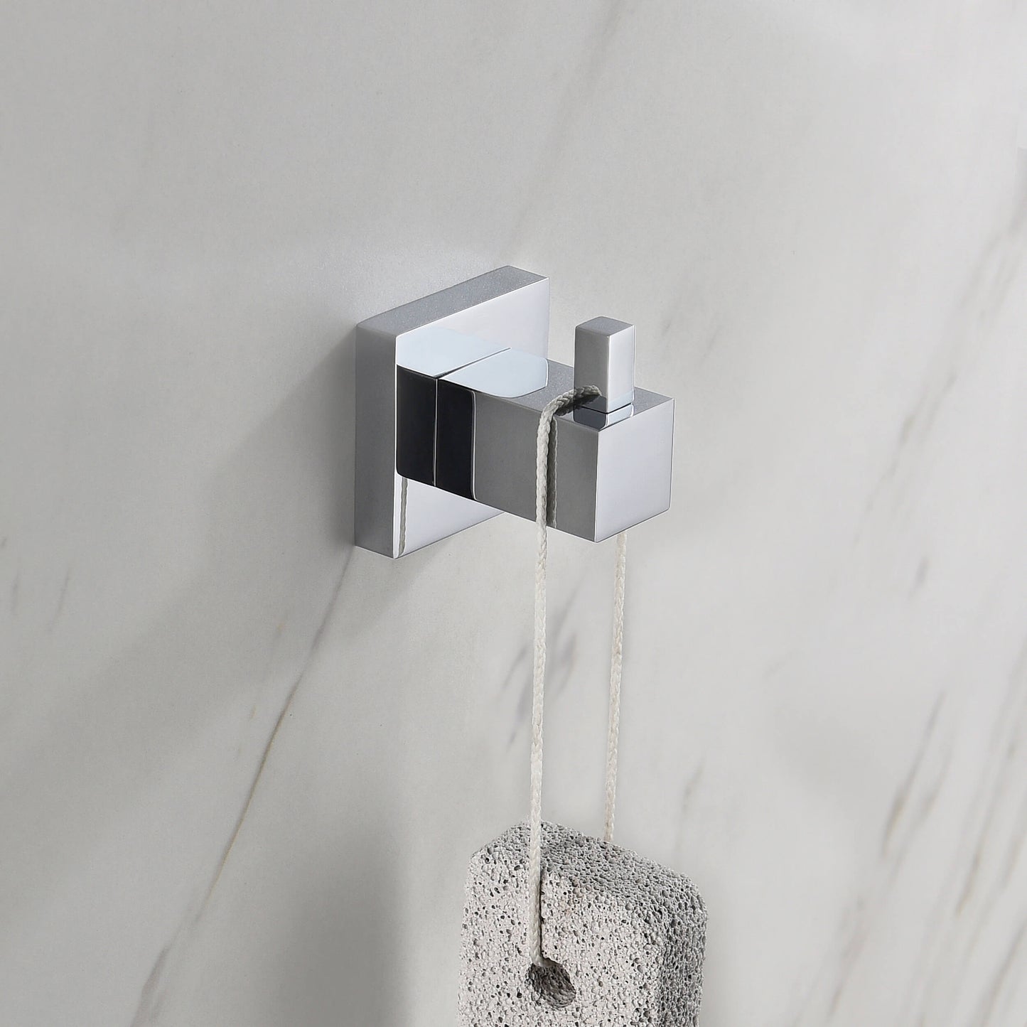 Quadra Bathroom Towel & Robe Hook