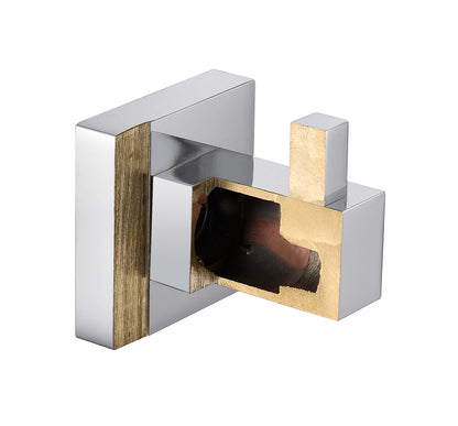 Quadra Bathroom Towel & Robe Hook