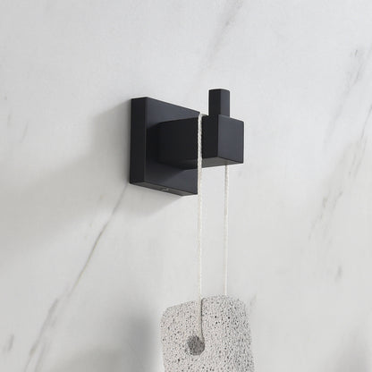 Quadra Bathroom Towel & Robe Hook