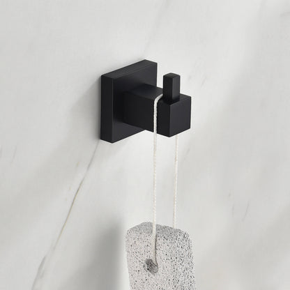 Quadra Bathroom Towel & Robe Hook