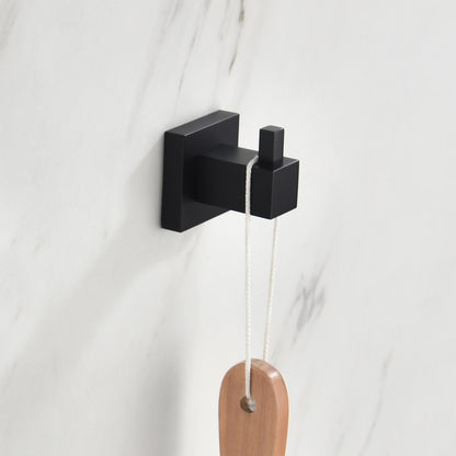 Quadra Bathroom Towel & Robe Hook