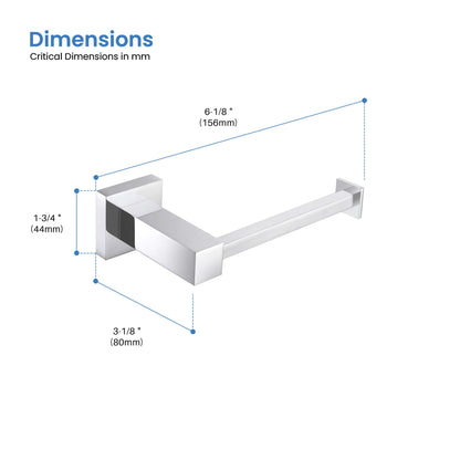 Quadra Bathroom Toilet Paper Holder