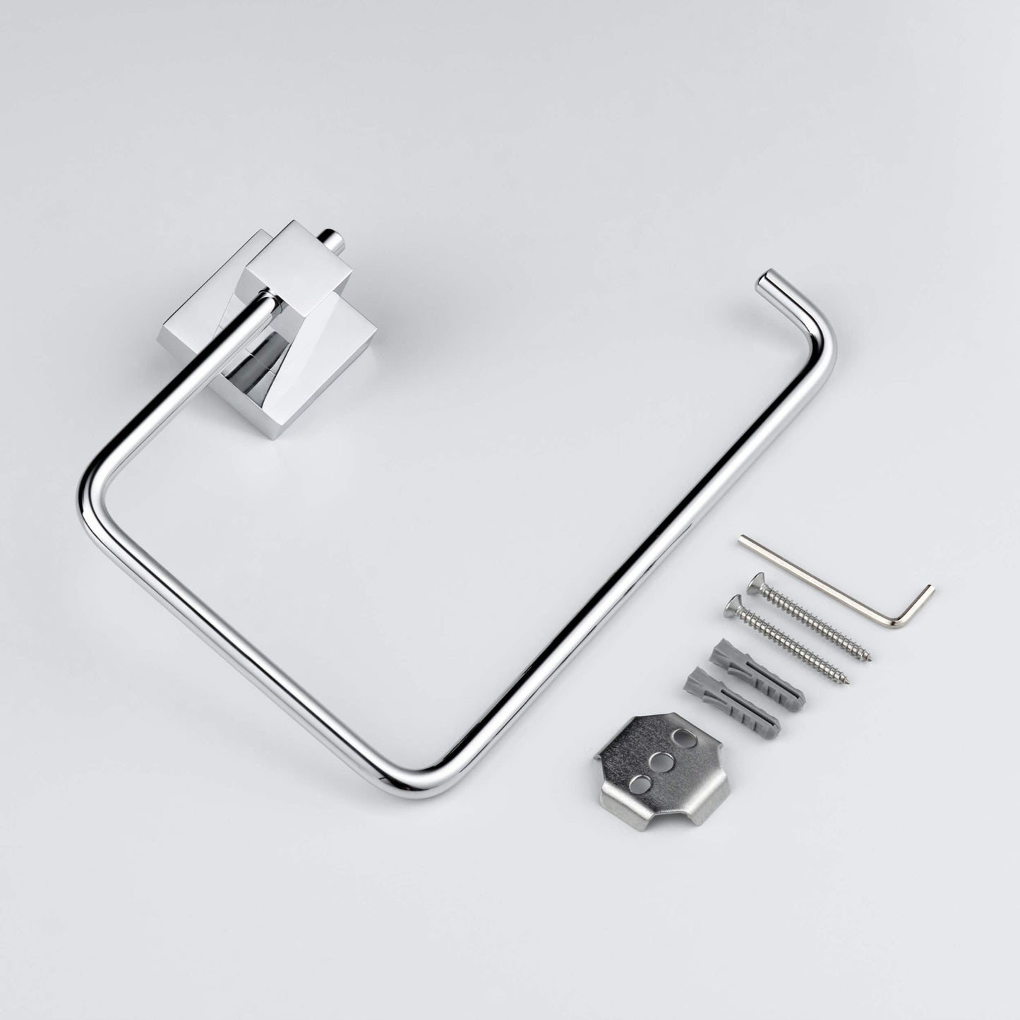 Quadra Bathroom Towel Ring