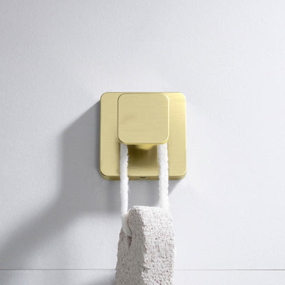 Fusion Bathroom Towel & Robe Hook 2 Count