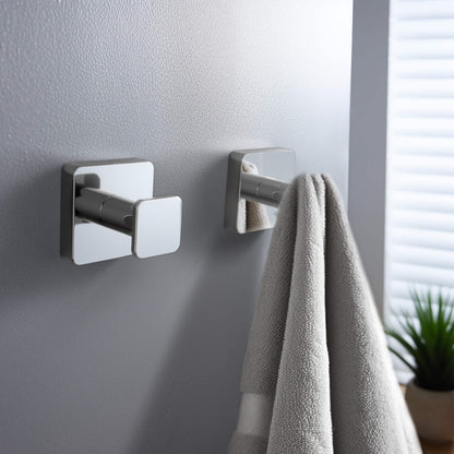 Fusion Bathroom Towel & Robe Hook 3 Count