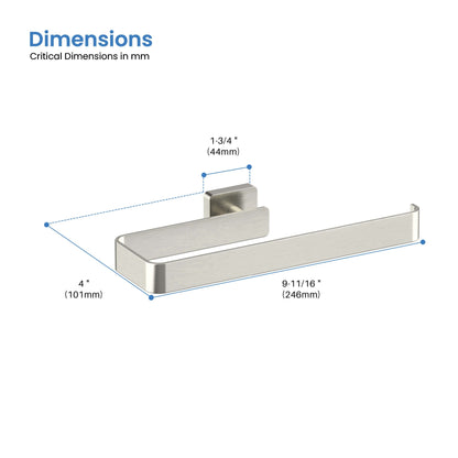 Fusion 10 inch Bathroom Towel Bar