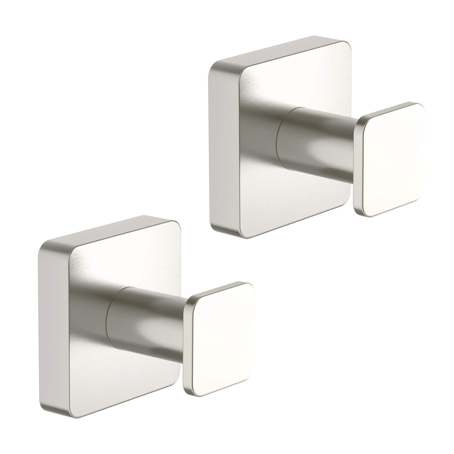 Fusion Bathroom Towel & Robe Hook 2 Count